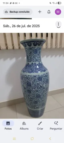 VENDO UMA ANFORA CHINESA TROUXE SUÍÇA 