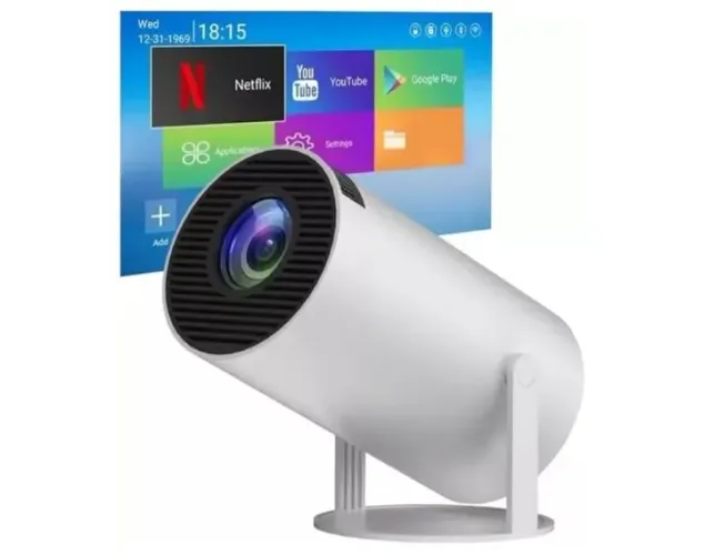 Projetor 4k HY300 5g Wifi 6 Bluetooth