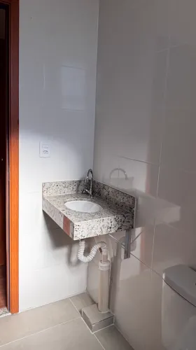 Pia em granito para banheiro