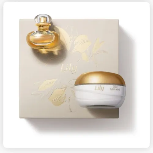 Kit Lily Hidratante e Perfume