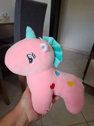 Pelúcia Unicórnio rosa