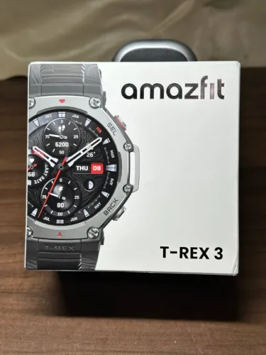 Amazfit T Rex 3 Lacrado ! Novo ! Bateria 27 dias, 32GB GPS, Certif. Militar, IOS/Android