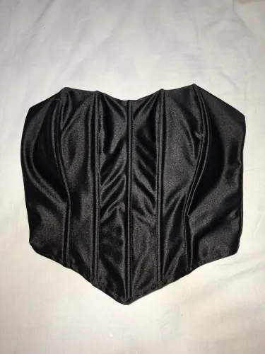 Corset preto tamanho único