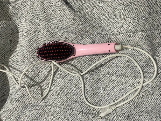 Escova de cabelo alisadora