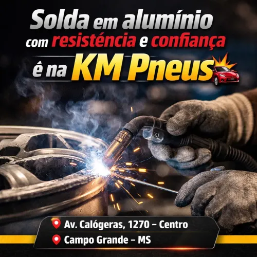 Solda em alumínio 
