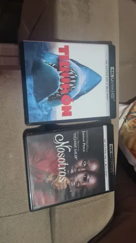 COMBO BLU RAY 4K TUBARÃO + NOS