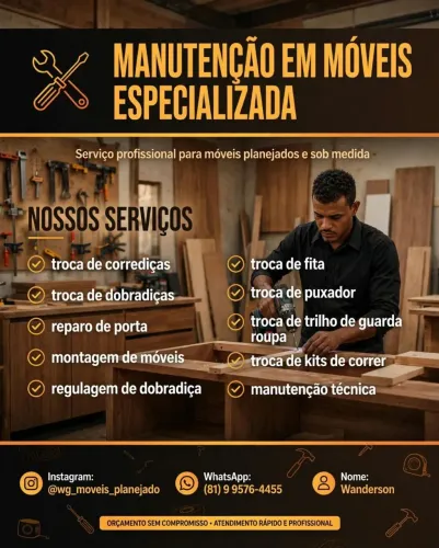 visita técnica de avaliação para reparos