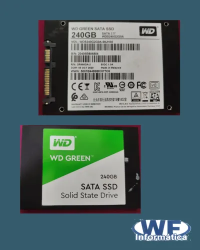 SSD SATA 240GB WD GREEN 
