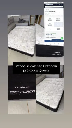 Colchão Queen Ortobom Pró Força 