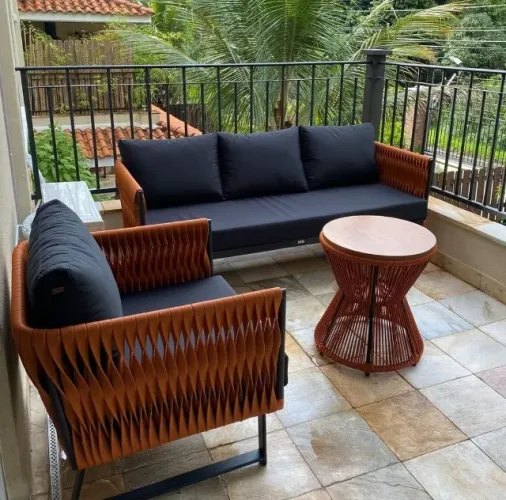 CONJUNTO DE SOFÁ PARA VARANDA