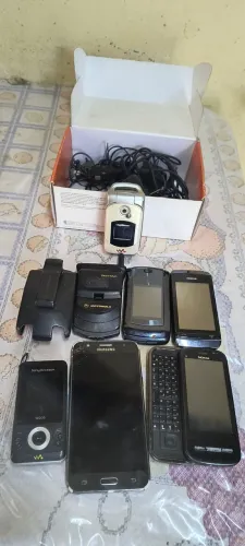 Lote de celular todos sucata