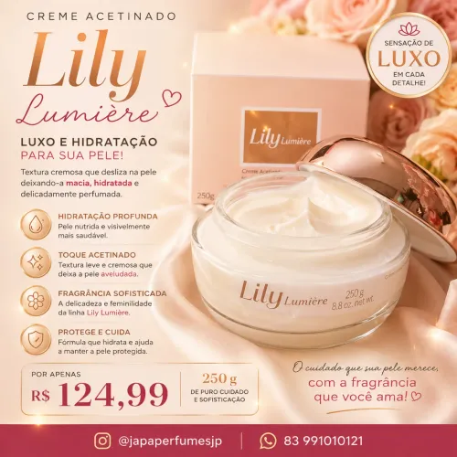 Hidratante Lily Lumière