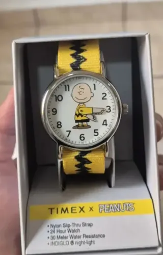 Timex 38mm charlie brawn