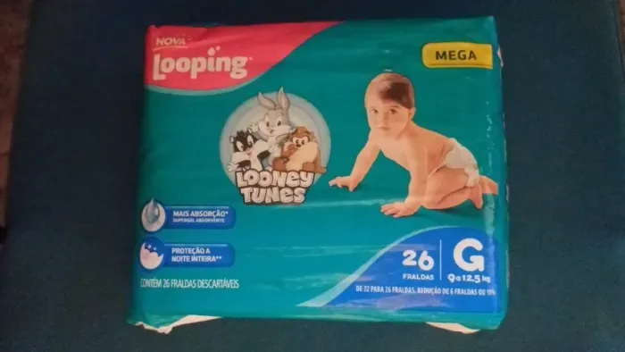 Fralda looney tunes G 26u