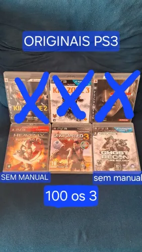 JOGOS ORIGINAIS PS3