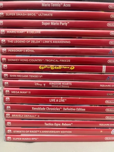 Jogos Nintendo Switch - FAVOR LER O ANÚNCIO