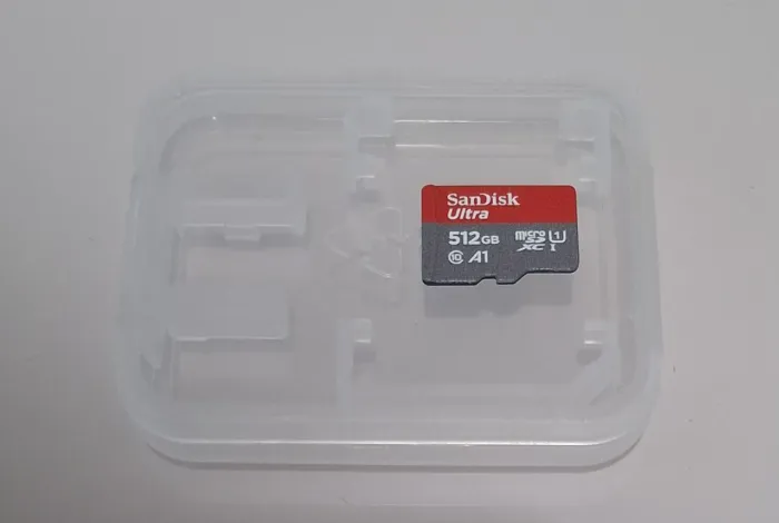 Cartão micro SD SanDisk Ultra 512 GB original.