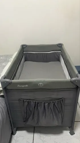 Berço portátil burigotto com colchonete