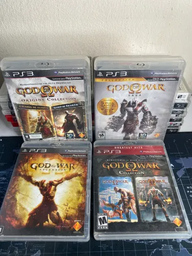 JOGOS DE PS3 (SAGA GOD OF WAR)