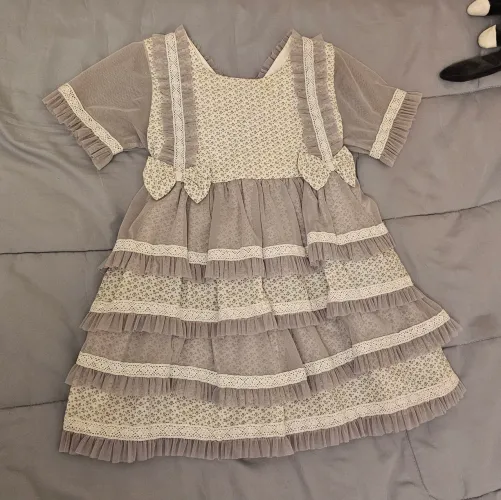 Vestido Português com tule