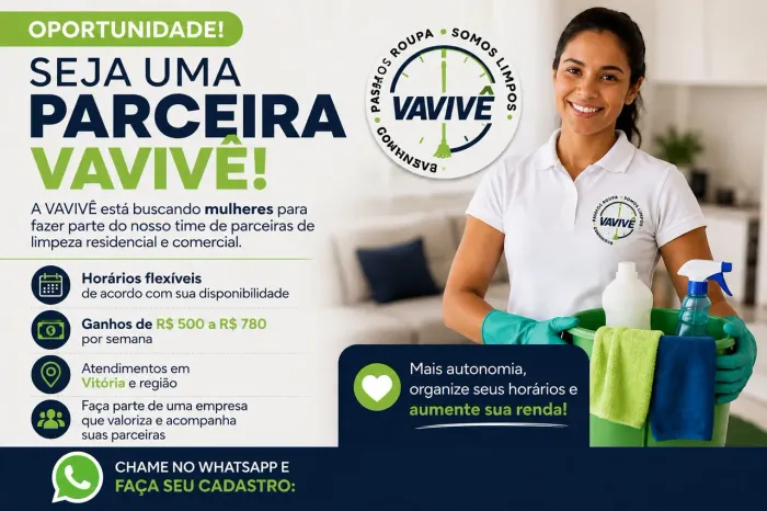 Trabalhe com a VAVIVÊ!