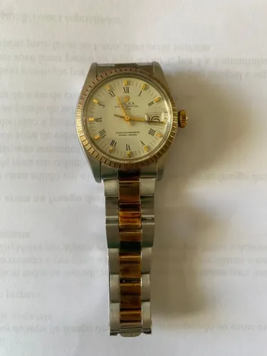 Relógio Rolex Oyster Perpetual Data - Ouro