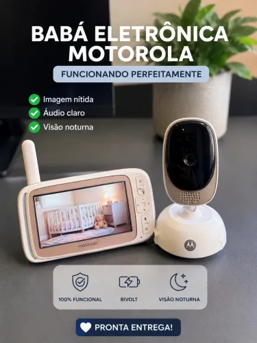 Babá Eletrônica Motorola 