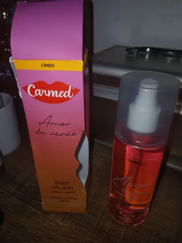 Body splash carmelita amor de varão 50 reais