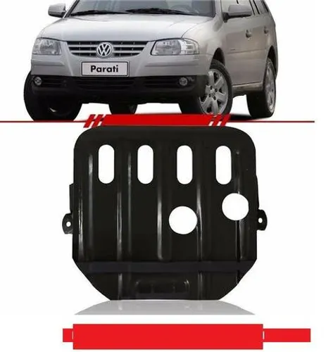 Protetor De Carter Peito Aço Gol G2 G3 G4 Saveiro Parati G2 G3 G4 motor AP