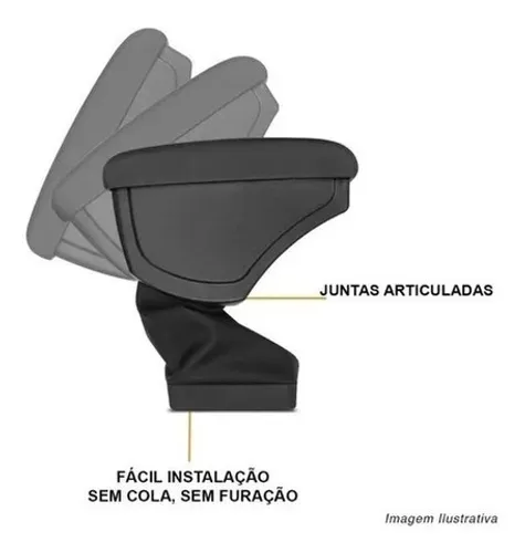 Apoio Descanso de Braço C/ Porta Objetos - Mitsubishi Pajero TR4 2003/ - NAT