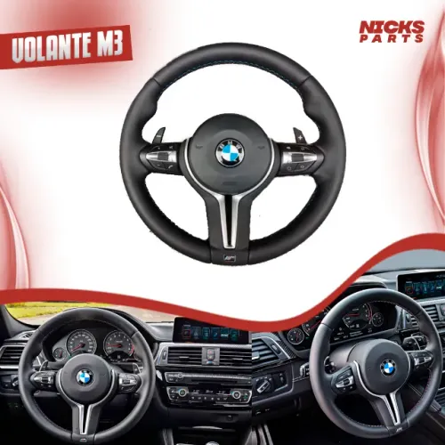 Volante BMW M3 NOVO (para F30) com airbag