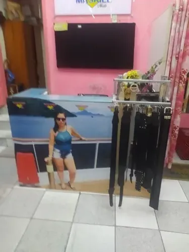 Balcão Caixa Branco (2 gavetas)