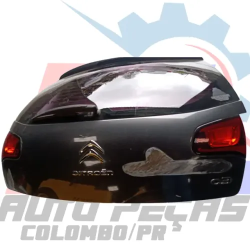 Tampa Traseira Citroen C3 2013 a 2018 Original completa