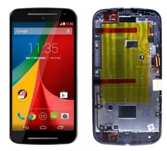 Tela moto G2- Nova - primeira linha - com aro