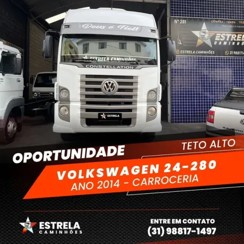 VW 24-280 Constellation Teto Alto