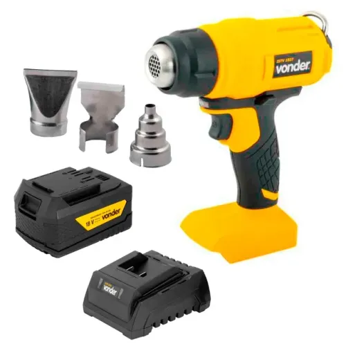 Soprador Térmico Linha Intercambiável à Bateria 18V 4Ah + Carregador Bivolt Vonder ISTV182