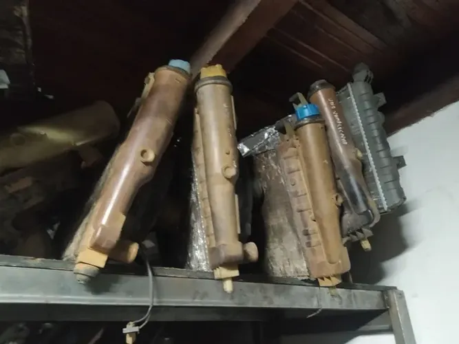 Kit radiador com ventoinha sem ar uno Mille