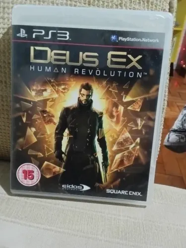 Deus Ex Human Revolution Ps3 Midia Fisica Completo