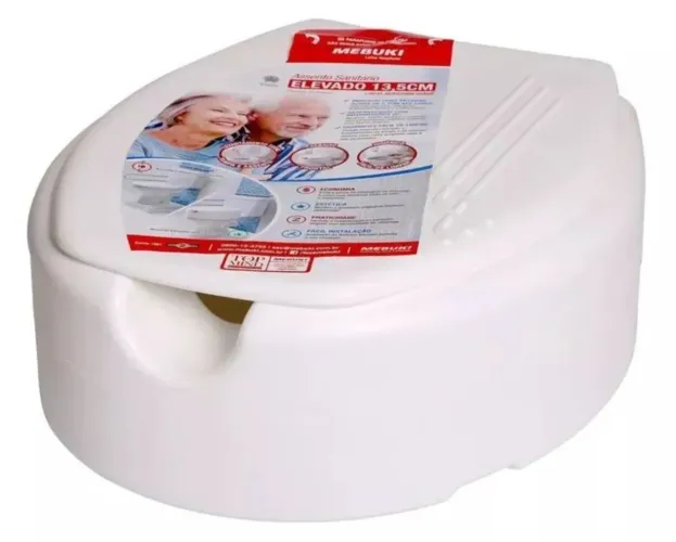 Assento Sanitário Elevado 13,5 cm
