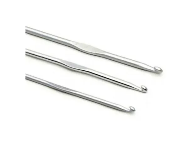 Kit Com 3 Agulhas De Crochê, Western