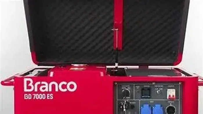Gerador de energia Branco BD-7000 ES