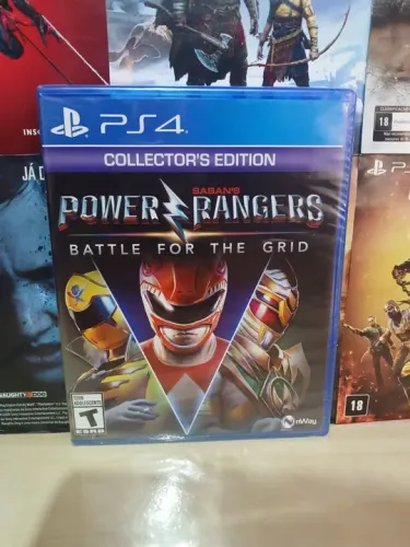 Jogo Power rangers battle for The grid novo Lacrado PS4