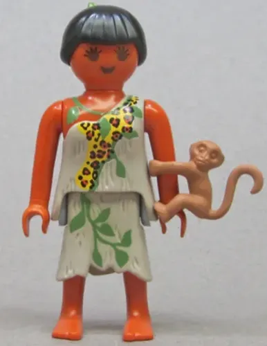 Playmobil figura série 2 Jane esposa Tarzan