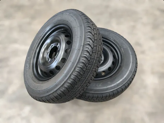 ESTEPE RODA DE FERRO ARO 17 TOYOTA HILUX C/ PNEU DUNLOP
