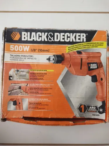 Furadeira de Impacto Black & Decker 500W 3/8''