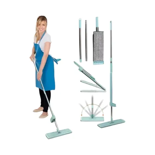 Mop Giratório com Balde e Refil - Limpeza Eficiente