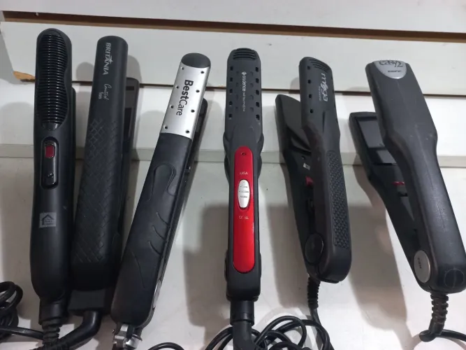 Kit 6 pranchas cabelo 