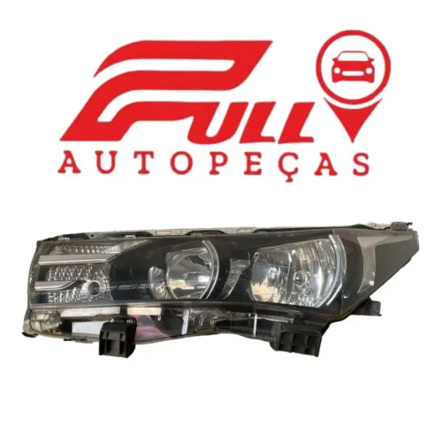 Farol esquerdo corolla 2015 á 2017 usado original