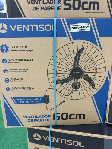 Ventilador de Parede 60cm Ventisol