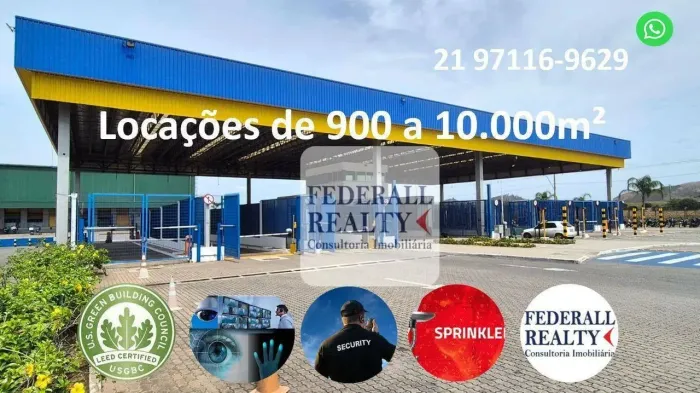 Aluguel de galpão com incentivo fiscal no Rio de Janeiro